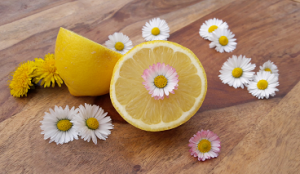 frisch Vitamine in der Zitrone